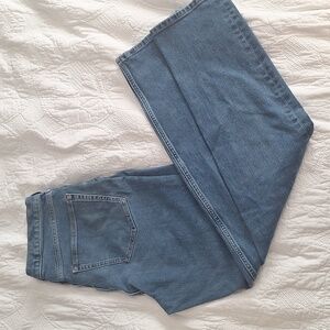 Everlane Uniform Straight Medium Blue Denim Jeans